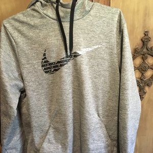 NIKE Dri-Fit Hooded Sweatshirt Hoodie Size Large